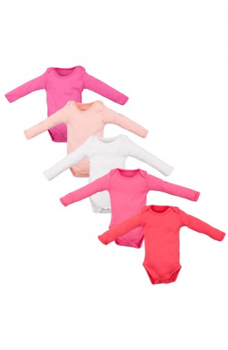 Pink Baby Bodysuit Set 86KZ-01