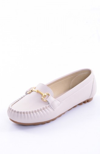 Women´s Flat Shoes 50194-03 Beige 50194-03
