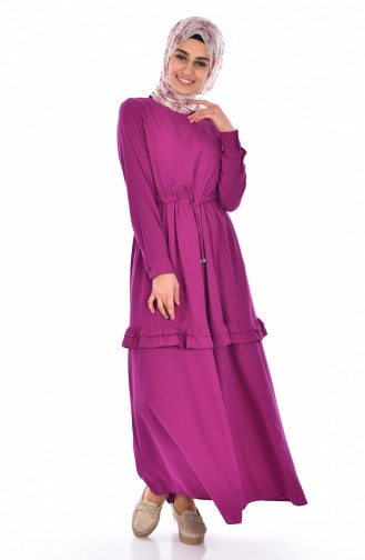 Robe Plissée 60672-02 Plum Clair 60672-02