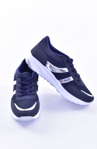 Navy Blue Sneakers 0765-01