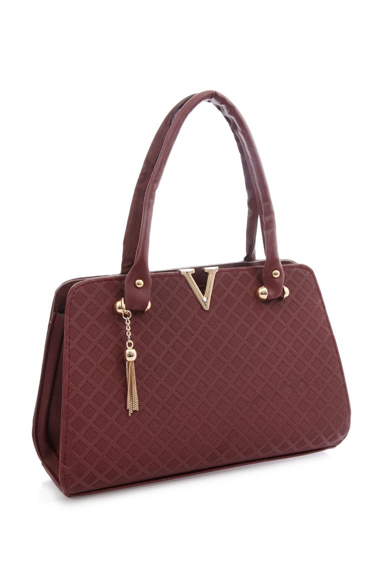 Bayan Kol Çantası 116002CC13W01 Bordo Sefamerve