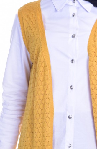 Gilet Tricot 1003-05 Moutarde 1003-05