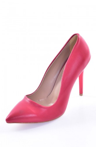 Stiletto Ayakkabı 50207-09 Kırmızı