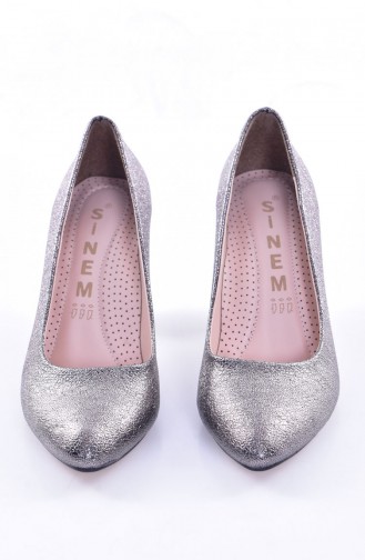 Platinum High-Heel Shoes 50203-04