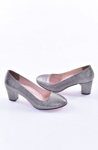Platinum High-Heel Shoes 50204-01
