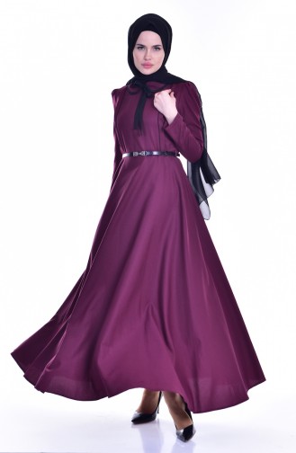 Black Hijab Dress 7172-01
