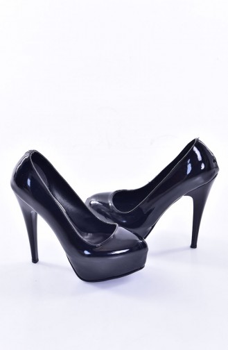 Black High-Heel Shoes 50208-02