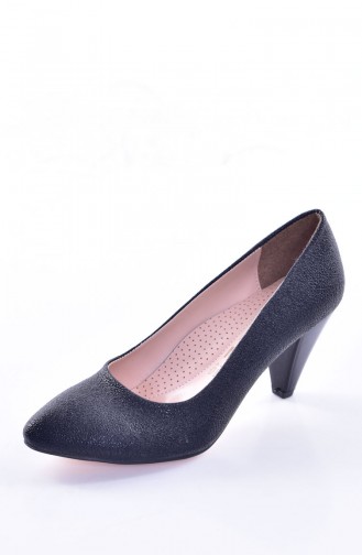 Black High-Heel Shoes 50203-03