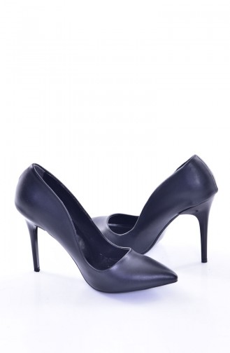Chaussure a Talons Aiguilles Pour Femme 50207-03 Noir 50207-03