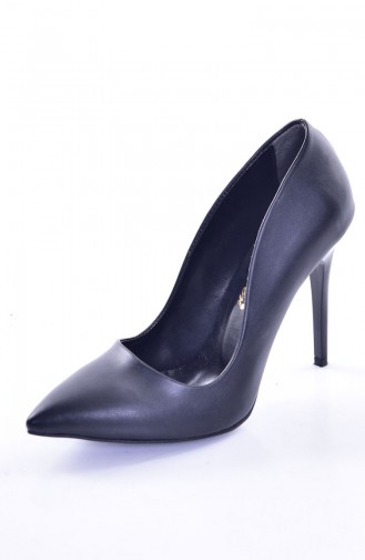 Chaussure a Talons Aiguilles Pour Femme 50207-03 Noir 50207-03