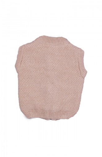 Beige Baby Vest 23015BEJ-01