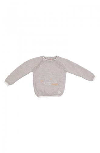 Pull Tricot MIO21013-01 Gris 21013-01
