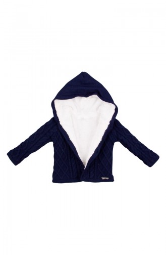 Navy Blue Children and Baby Cardigan 23012LAC-01