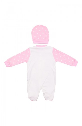 Baby Overall  NCX2281PMB-01 Pink 2281PMB-01