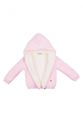 Gilet Tricot Bébé MIO21010PMB-01 Rose 21010PMB-01