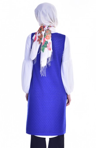 Knitwear Vest 1003-10 Saxe Blue 1003-10