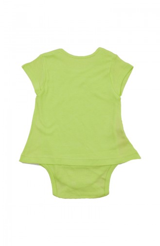 Çıtçıtlı Bebek Body CRNVL227YSL-01 Yeşil