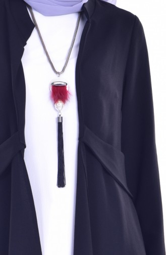 Necklace Jacket Tunic Double Suit  1827950-03 Black White 1827950-03