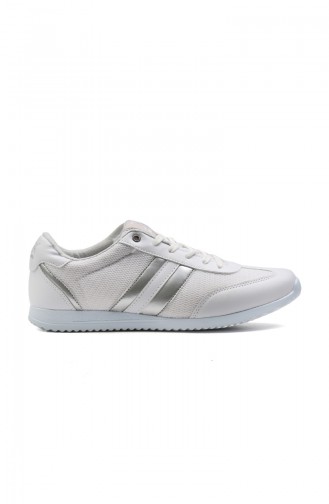 White Casual Shoes 100249654