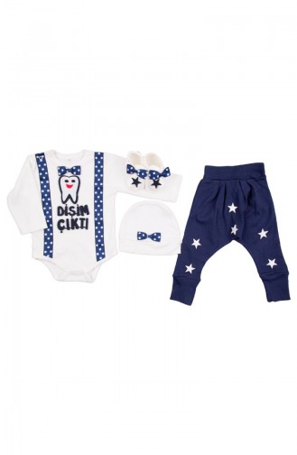 Navy Blue Baby & Kid Suit 1110LAC-01