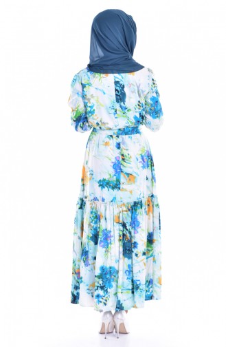 فستان بتصممي مطبع  9012-01