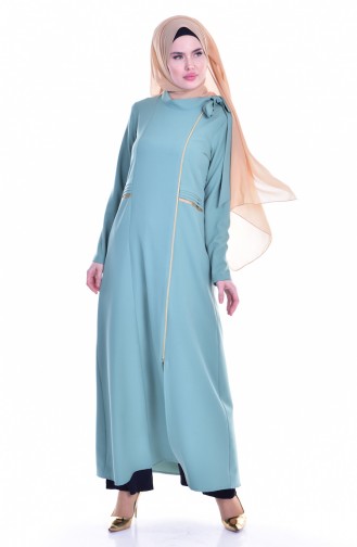 Abaya 2124-08 Vert Noisette 2124-08