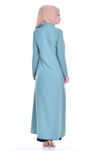 Abaya 2124-08 Vert Noisette 2124-08