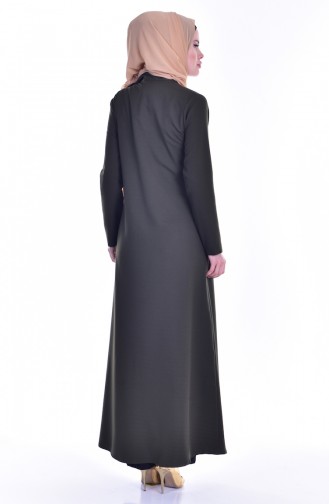 Hijab Abaya 2124-07 Khaki 2124-07