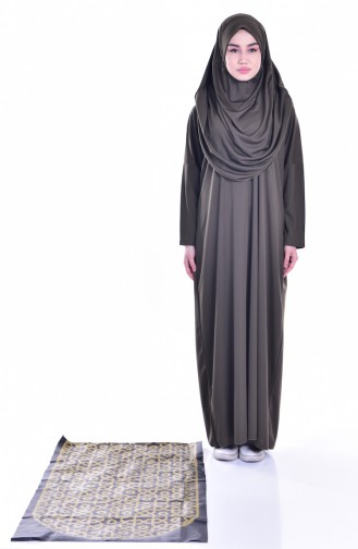 Khaki Praying Dress 8000-02