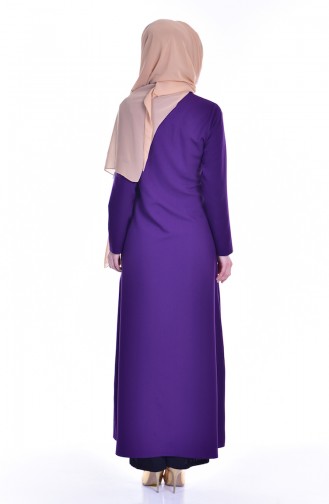 Hijab Abaya 2124-06 Lila 2124-06