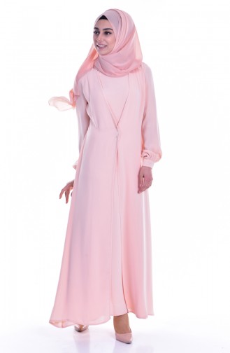Powder Hijab Dress 1713345-01