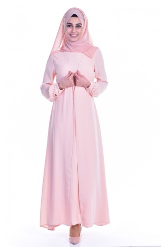 Powder Hijab Dress 1713345-01