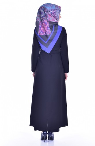 Black Abaya 4801-01