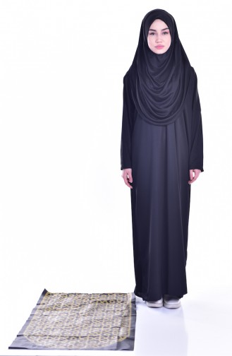 Black Prayer Dress 8000-06