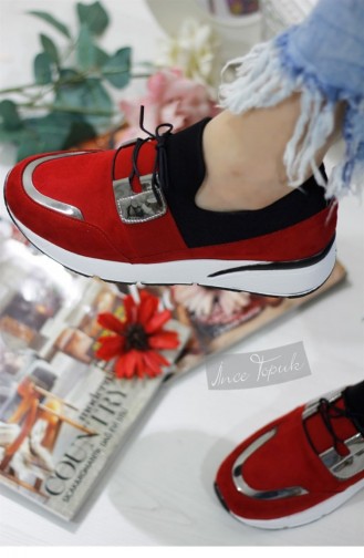 Red Sneakers 8YAZA0135553