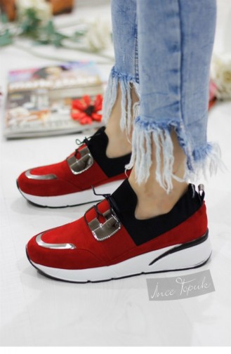 Red Sport Shoes 8YAZA0135553