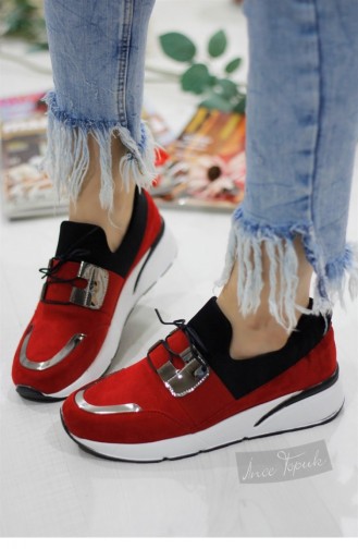 Red Sport Shoes 8YAZA0135553