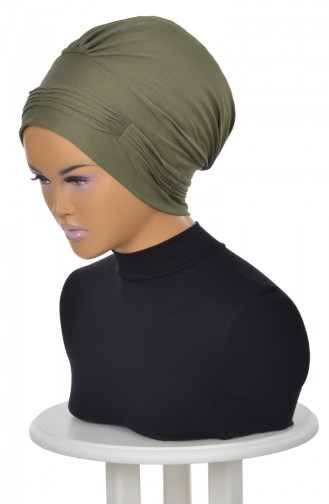 Khaki Ready to wear Turban 0019-13