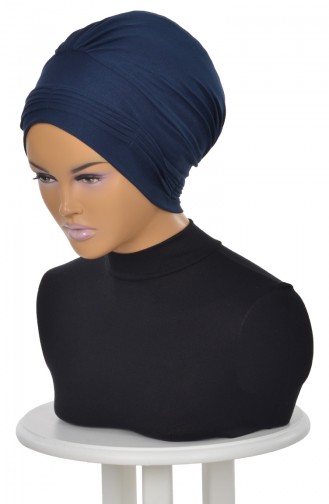 Navy Blue Ready to wear Turban 0019-1