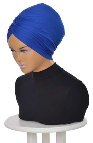 Saxon blue Ready to wear Turban 0020-4