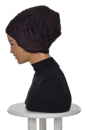 Turban Pret-a-Porter Couleur Brun 0021-5