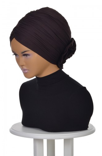 Turban Pret-a-Porter Couleur Brun 0021-5