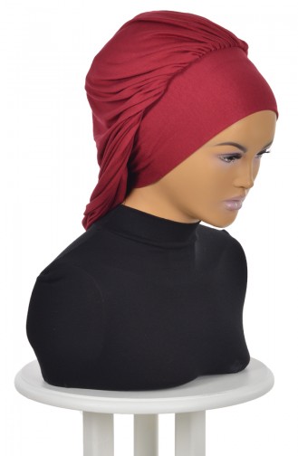 Draped Combed Bone B0025-3 Burgundy 0025-3