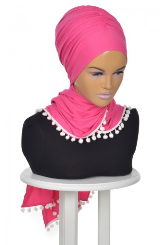 Fuchsia Ready to wear Turban 0002-10