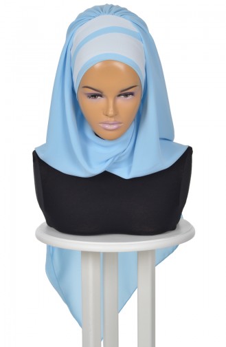 Baby Blues Ready to wear Turban 0083-27-24