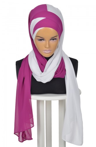 White Ready to Wear Turban 0084-1-3