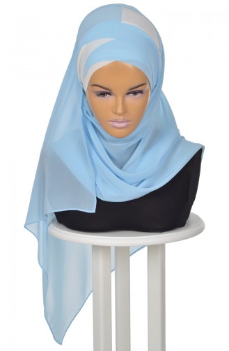 Baby Blues Ready to wear Turban 0084-27-22