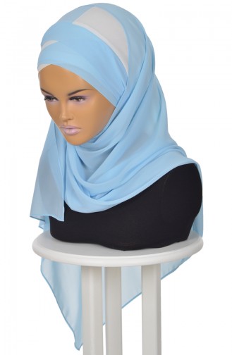 Baby Blue Ready to Wear Turban 0084-27-22