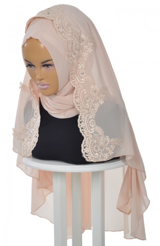 Beige Ready to wear Turban 0024-5