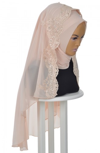 Beige Ready to wear Turban 0024-5